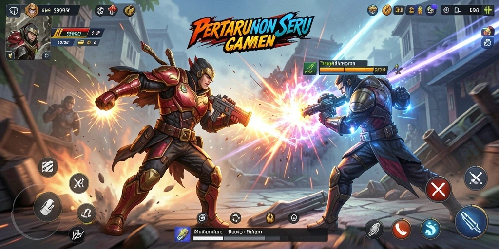 Gameplay seru dalam 99RP dengan pertarungan yang intens.