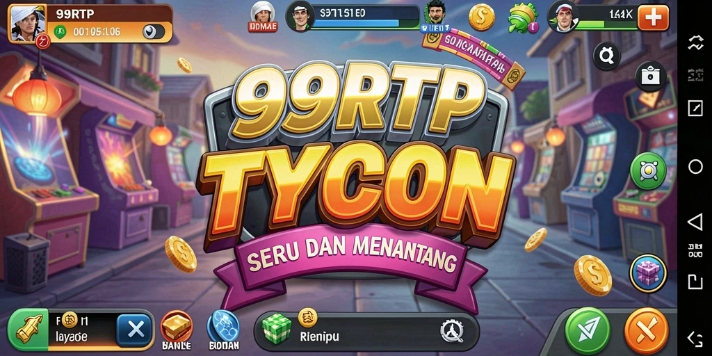 Tampilan gameplay menarik dari 99RTP dengan grafis Tycoon yang menawan.