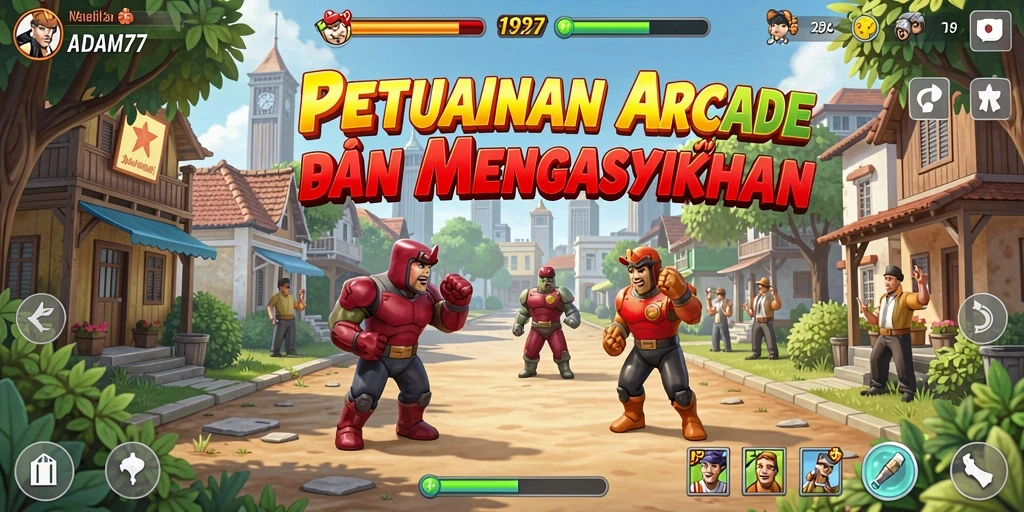 Menampilkan gameplay seru dan tantangan menarik di ADAM77.