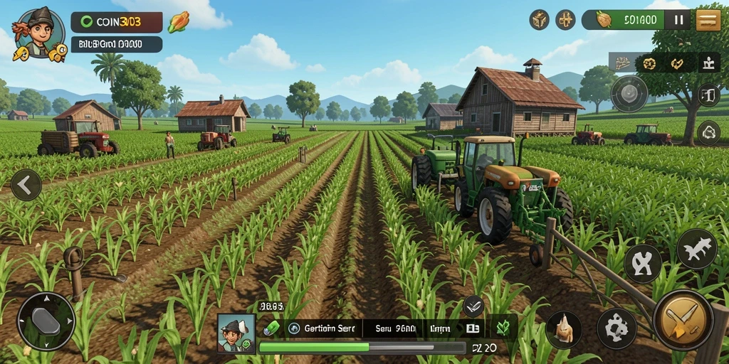 Tampilan gameplay COIN303 yang menyenangkan dan penuh warna.