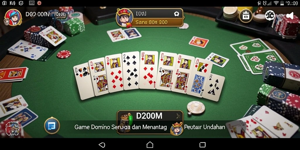 Tampilan gameplay D200M yang seru dan interaktif.