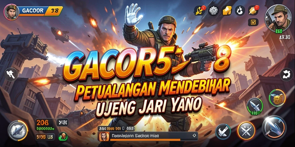 Tampilkan aksi mendebarkan dalam gameplay GACOR518.