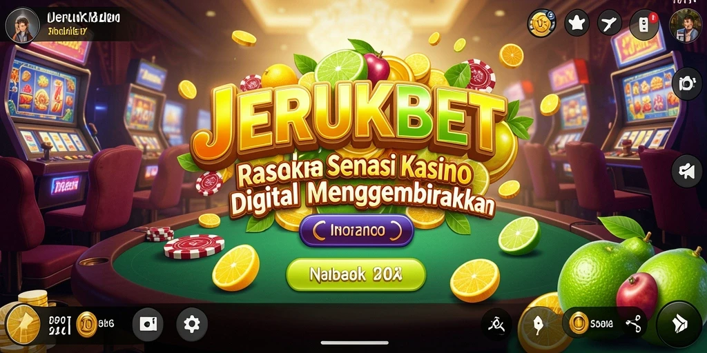 Tampilan menarik dari gameplay Kasino JERUKBET.
