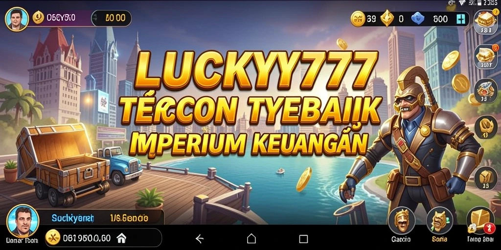 Gameplay <strong>LUCKY777</strong> menampilkan elemen manajemen bisnis yang menyenangkan.