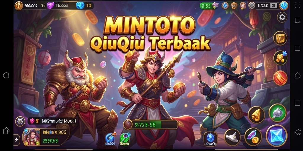 Tampilan gameplay QiuQiu yang menarik di MINTOTO.
