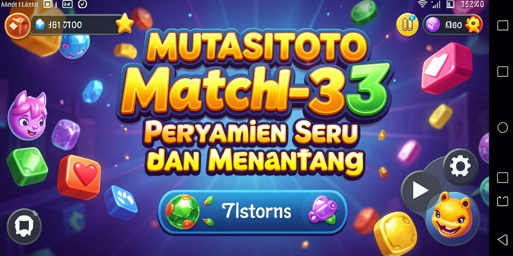 Tampilan gameplay MUTASITOTO yang seru dan penuh warna.