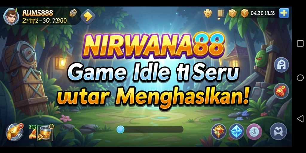 Tampilan gameplay menarik dari NIRWANA88 yang menunjukkan aksi Idle.