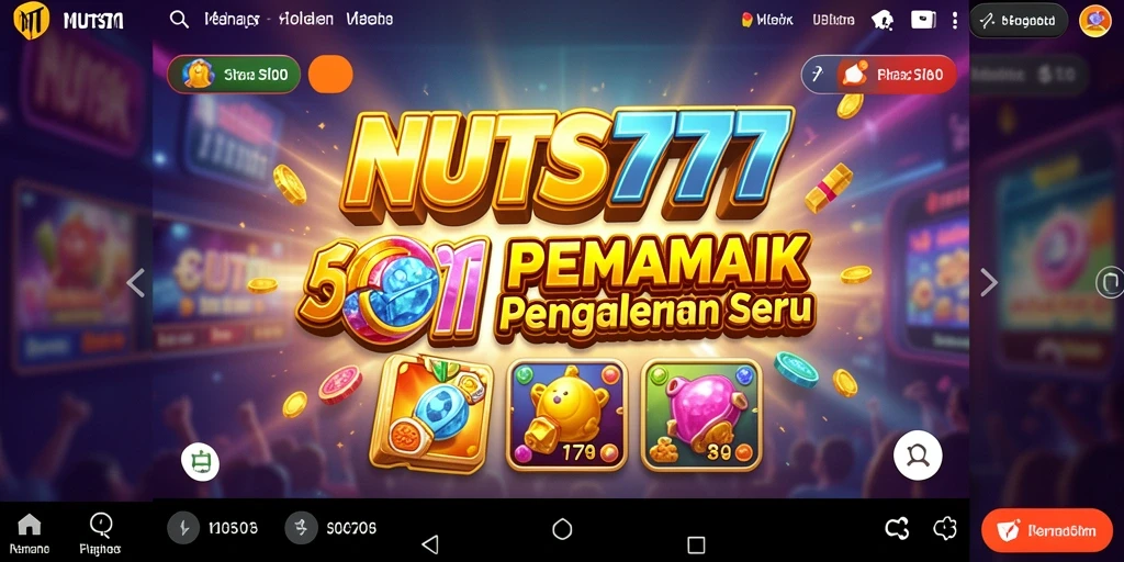 Tampilan gameplay Slot NUTS777 yang menarik dan dinamis.