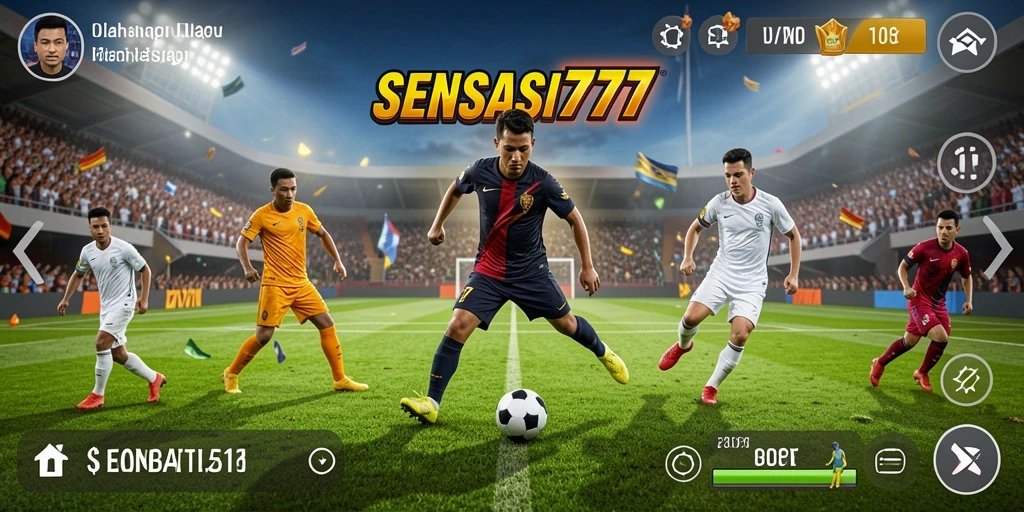 Tampilan gameplay SENSASI777 yang menegangkan dan seru.
