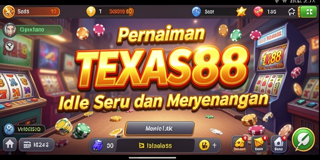 Tampilan gameplay TEXAS88 yang menarik dengan karakter yang sedang beraksi.