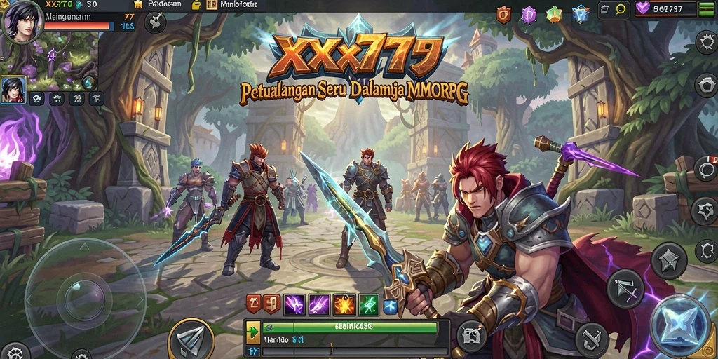 Tangkap momen epik dalam gameplay <strong>XXX777</strong> di dunia MMORPG.
